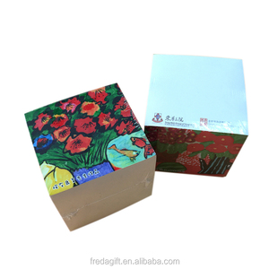 Promotional Paper Gift <strong>Custom</strong> logo Design Pen Hole <strong>Note</strong> <strong>Block</strong> <strong>Memo</strong> <strong>Cube</strong> - Product Image 1