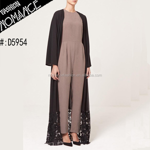 Muslim Dubai <strong>Kimono</strong> <strong>Kimono</strong> Style Abaya