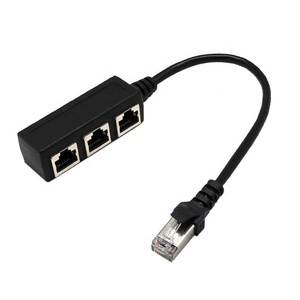 ルーターハブ用4in1 RJ45スプリッターLANイーサネットネットワークエクステンダーアダプターケーブル - Product Image 6