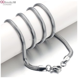 Free <strong>Nickle</strong> Surgical Steel Soft Snake <strong>Chain</strong> - Product Image 1