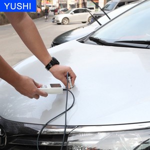 Yushi CM10F רכב צבע עובי מד מגנטי עיקרון 0-3000um מדידה טווח ברזלי בסיסי חומר ציפוי עובי מבחן