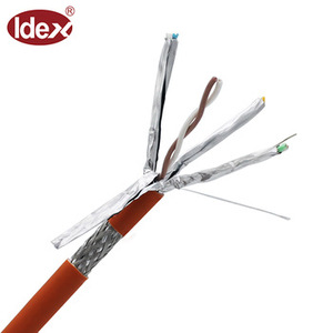 CAT7シールド編組SFTP RJ45 <span class=keywords><strong>LAN</strong></span> 22awg cat7ケーブル