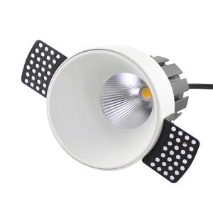 ホテルプロジェクト用アンチグレアトリムレスLEDダウンライト付きラウンドタイプ - Product Image 1