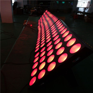 Yüksek parlaklık 25 adet 10w RGB 5x5 LED DMX Matrix Panel AYDINLATMA 5x5 Blinder ışık - Product Image 4