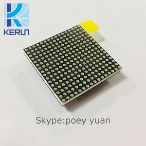 Высококачественная светодиодная матрица rgb с шагом 4 мм, точечный дисплей 16x16