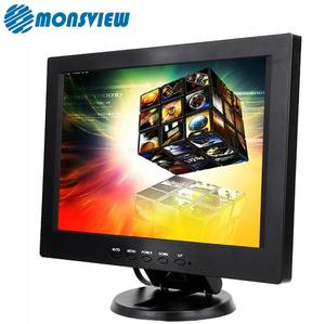 Monitor de 10 pulgadas pantalla industrial portátil 10,4 pulgadas 1024*768 monitor LCD cuadrado con VGA HDMIed RCA AV BNC USB 12 voltios DC - Product Image 1