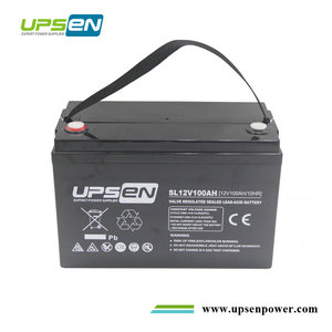 12v 100ah סולרי agm מערכת סוללה עמוקה עם איכות טובה ותעודת ce לסוללות מערכת סולארית