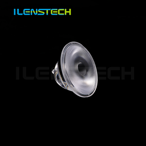 <span class=keywords><strong>Led</strong></span> COB透镜光学器件50毫米直径10度光备件反射器