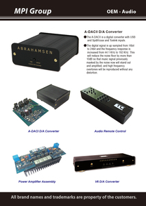 OEM Manufacture <strong>Audio</strong> <strong>Amplifier</strong> and DAC - Product Image 6