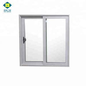 Amerikan kanat anti-hırsızlık ekran darbe çift camlı pvc sürgülü cam pencere - Product Image 3