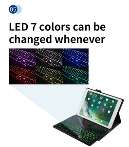 Neue Designs Split Pad 6 Tastatur <span class=keywords><strong>Broadcom</strong></span> <span class=keywords><strong>Bluetooth</strong></span> 3,0 Tastatur Für Pad Mit Klapp Fall