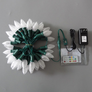 クリスマスライトキットC9クリスタルカバーws2811 RGB <span class=keywords><strong>LED</strong></span>
