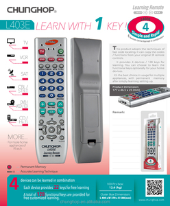 Chunghop L403E evrensel öğrenme uzaktan kumanda Nobel denetleyicisi için TV DVD SAT VCR - Product Image 5