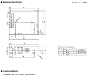 MeanWell LRS-35-12 30Watt 36W 35W 36 Volt 48V 5V 15V PFC Industrial Power Supply <strong>LED</strong> 30W <strong>12V</strong> <strong>24V</strong>