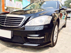 S-sınıf W221 yükseltme AMG tarzı S65 tarzı araç gövde kiti için araç gövde kiti