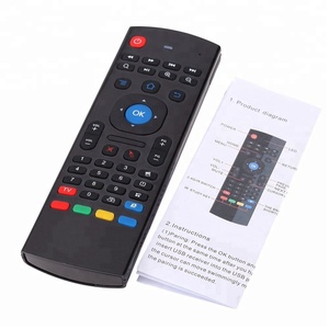 Ratón inalámbrico MX3 air mouse con retroiluminación 2,4G, mando a distancia Universal para tv box, ordenador, mini pc, TV air mouse MX3pro i8 - Product Image 5