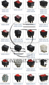 KCD2-201-4 kcd 4ピンdpstミニロッカースイッチ - Product Image 4