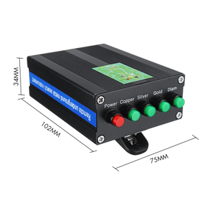 AKS כפולה בתוספת finder נייד 20 m עומק ארוך טווח 3D מדויק עמדה חקר נחושת כסף זהב יהלומי גלאי - Product Image 5