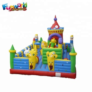 Large Funcity Inflatable Amusement Park for Sale Inflatable Fun <strong>City</strong> for Sale - Product Image 4