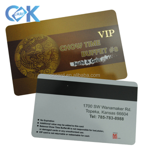 最佳销售磁条空白 PVC 签证信用卡 - Product Image 6