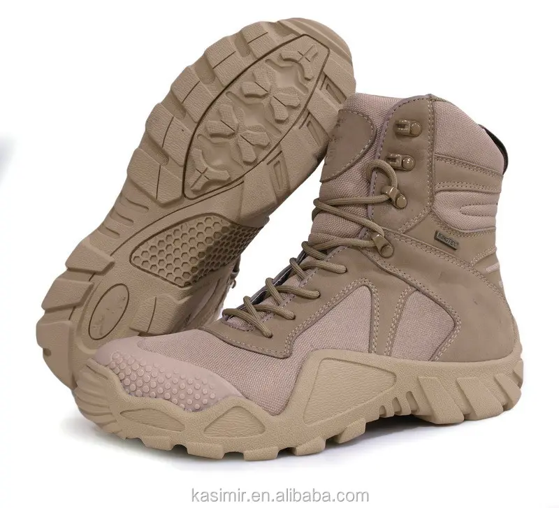 Prezzo di fabbrica vendita calda stivali da uomo in pelle scamosciata di sabbia/scarpe da stivale stivali da deserto da combattimento
