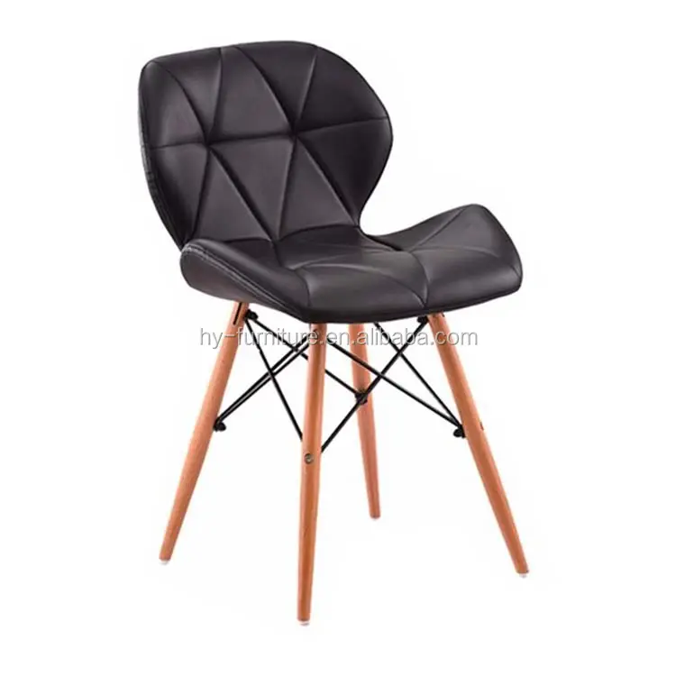 Nuevo diseño estilo sillas de comedor de cuero PU HYL-046
