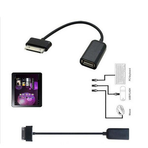 <strong>USB</strong> Host OTG Cable Adapter for Samsung Galaxy Tab 2 10.1 8.9 7 Note <strong>N8000</strong> P3110 P5100 P5100 P7510 P7500 P7300 P7310 P1000 P6800 - Product Image 3