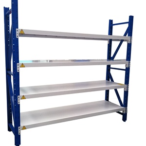 ラックシステム4 5 6レベルボルトレス鋼金属ライト中国工場収納棚倉庫ガレージ市場カスタマイズ - Product Image 1