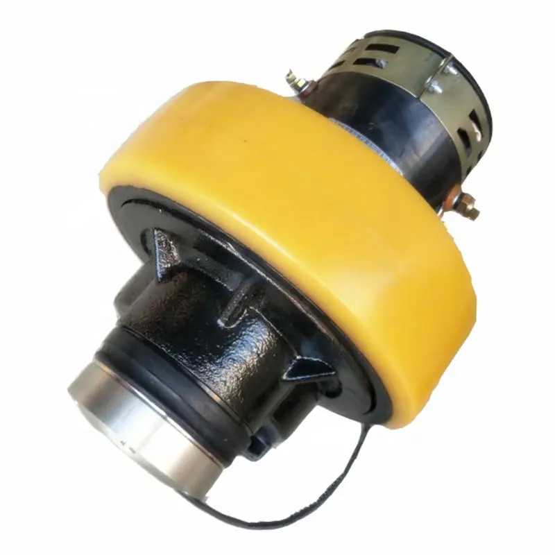 Industrial de piezas de repuesto de la carretilla elevadora 24V DC 750-1200w Horizontal Motor ruedas de la Asamblea