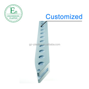 Trilho de guia linear de polietileno 300mm, corrente de plástico uhmw deslizante