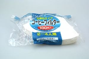 コーヒードリッパーバリスタコーヒーメーカー用エココーヒー102ペーパーフィルター1袋あたり100個