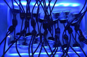 12-24V DC RGB(3in1) RGB <strong>Led</strong> Underground Light 3*3W FCC SAA CE&amp;RoHS