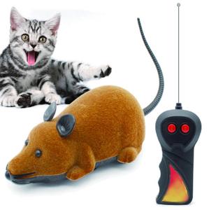 厂家批发高品质无线遥控老鼠猫玩具<span class=keywords><strong>RC</strong></span>老鼠玩具