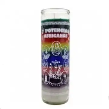 Diseño personalizado de etiquetas velas espirituales de 7 días