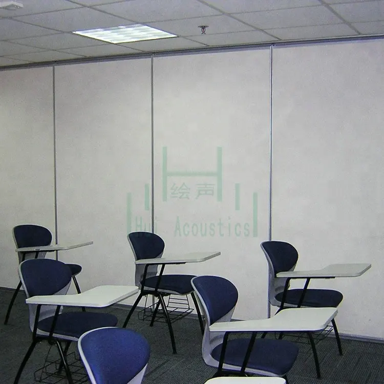 Movable and Track Acoustic Partition System Folding PVC Door Partition Folding Partition Mechanism