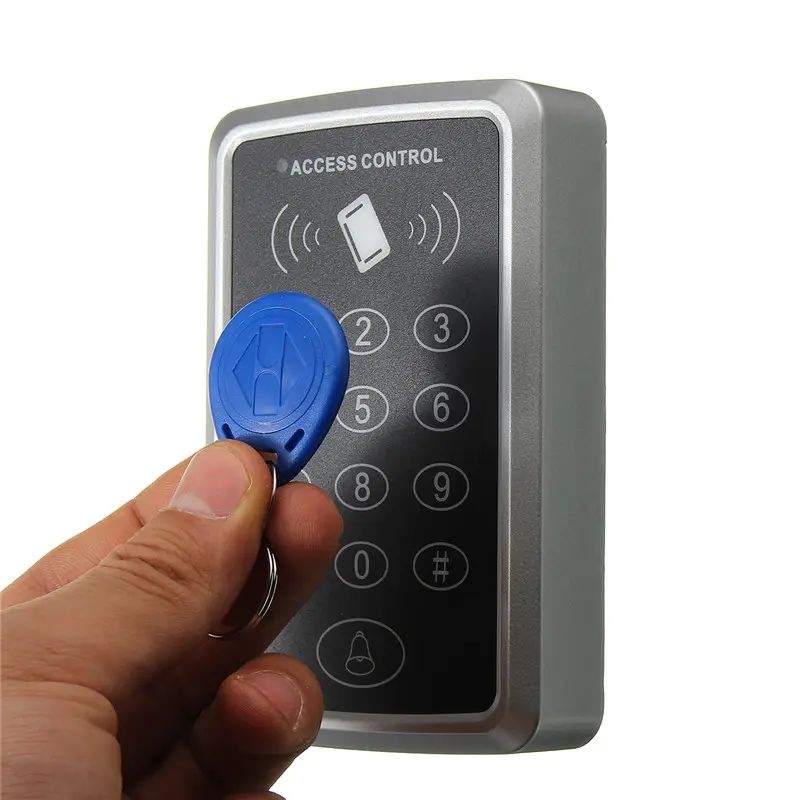 ราคาถูกแบบสแตนด์อโลน RFID การรักษาความปลอดภัยการควบคุมการเข้าถึง/ประตู Keypads สำหรับประตูเดียว