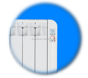 Elemento calefactor de almacenamiento con bloque de cerámica Controlador de termostato digital programable Calentador de habitación de radiador de aluminio eléctrico