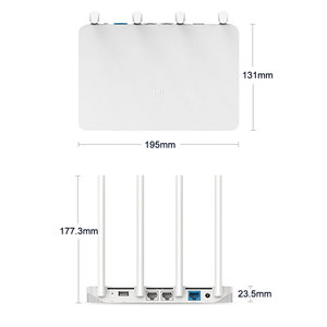 Xiaomi Mi için yönlendirici 3 küresel sürüm 1167Mbps WiFi tekrarlayıcı 2.4G/5GHz 128MB Dual Band APP kontrolü Wi-Fi Modem - Product Image 6