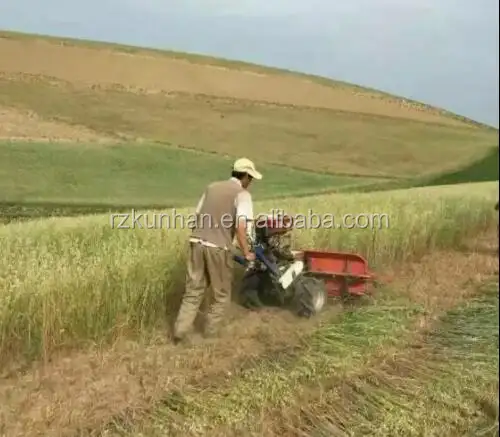Mini cosechadora de arroz de trigo para caminar por cuenta propia