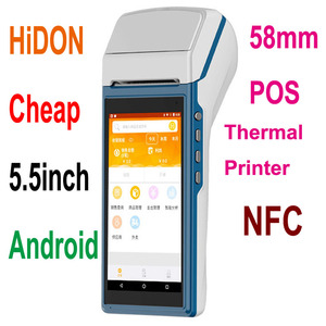 Venta caliente de fábrica más barato de Smart Android POS máquina POS terminal con impresora - Product Image 6