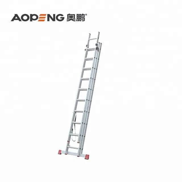 Escada multifuncional de alumínio para uso multifuncional 3*10 escada de alumínio en131 escada multifuncional de alumínio