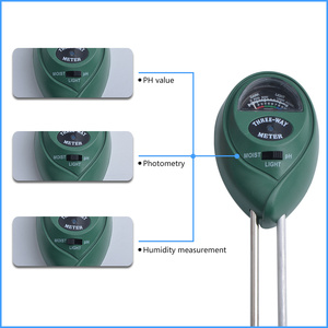 Fabrika satış 3in1 Bitki Çiçek Toprak PH metre/Nem/Işık Ölçer toprak test kiti - Product Image 3
