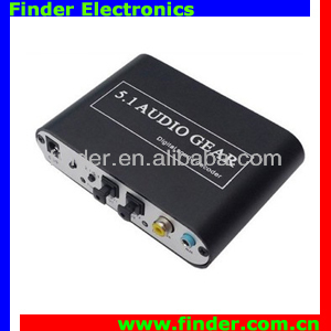 新的便宜 5.1 数字音频解码器数字到模拟 5.1 转换器 - Product Image 4