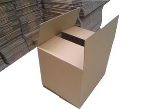 Einfache Versand kartons aus braunem Karton Standard größe mit Matt laminierung und Prägung für Mailing & Chewing Gum Box Type Folder - Product Image 2