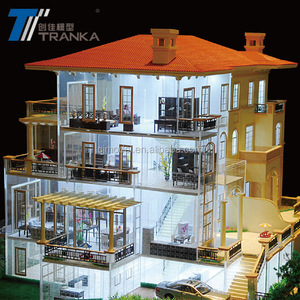 Beautiful Design <strong>3D</strong> <strong>Building</strong> Model Making , <strong>Architectural</strong> Model Miniature Tree - Product Image 3