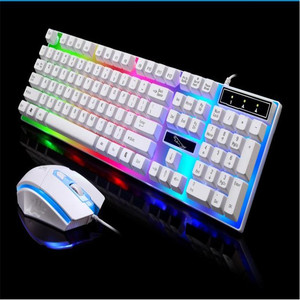 G21 Wired Usb <strong>Light</strong> <strong>Keyboard</strong> Mouse Combos Led <strong>Light</strong> <strong>Computer</strong> Usb <strong>Keyboard</strong> Color <strong>Computer</strong> <strong>Keyboard</strong> Mouse Set - Product Image 2