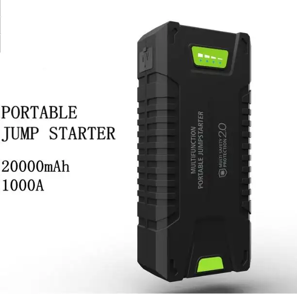 헤비 듀티 20000mah 1000A 피크 스타터 자동 지원 10.0L 가솔린 8.0L 디젤 차량 리튬 beatit 자동차 점프 스타터