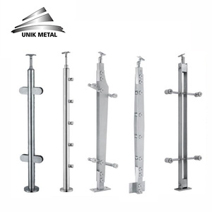 Facile da installare in legno e della balaustra in acciaio inox per la casa/balcone/recinzione/ringhiera/veranda/scala ringhiere