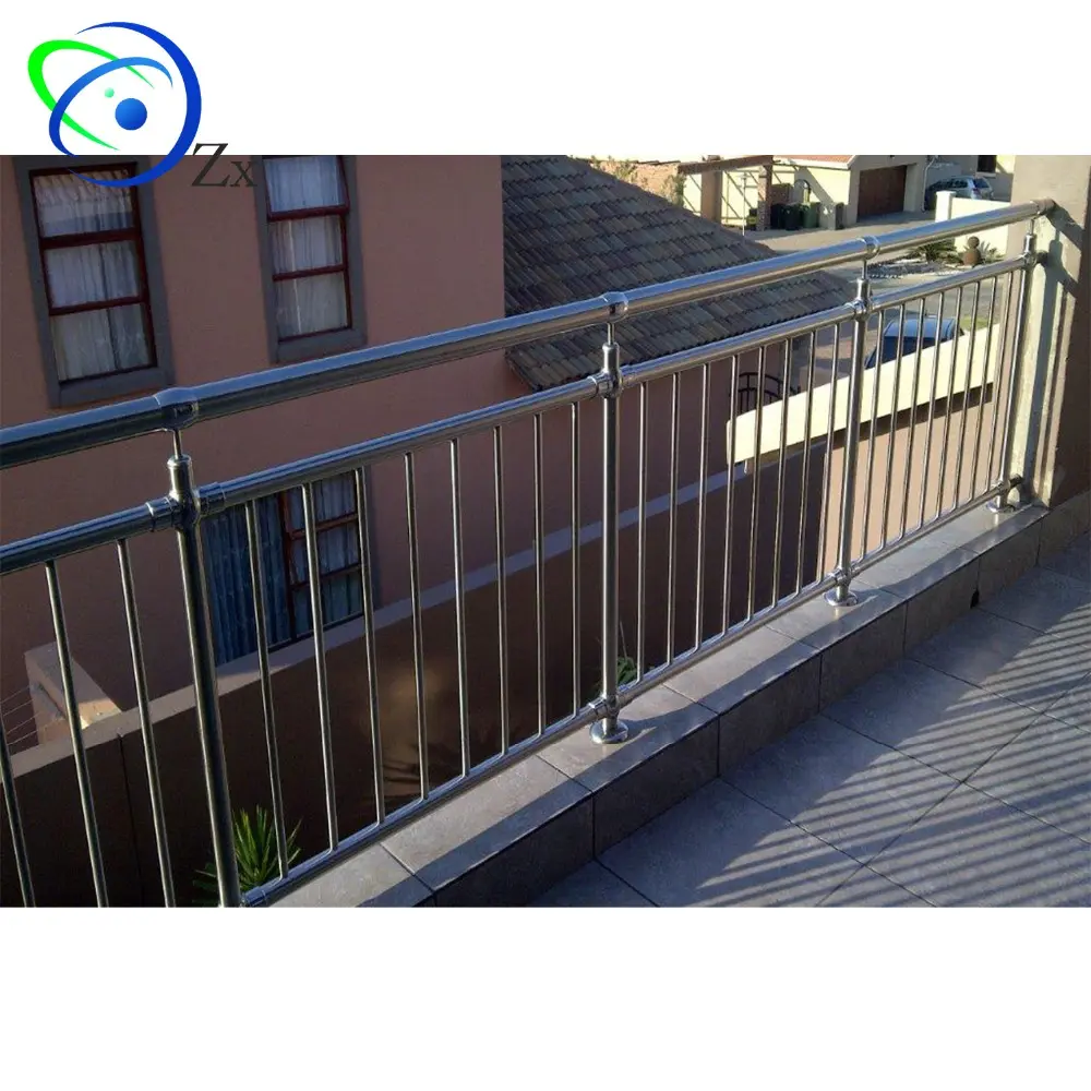 Balustrade en acier inoxydable / nice design stainless steel stair balcony railing