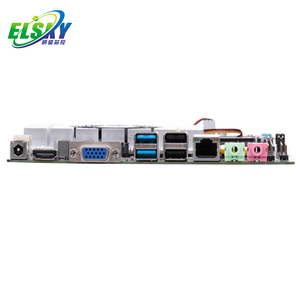 Mini Placa base con ventilador para control industrial, <span class=keywords><strong>DDR3</strong></span>, 1,8 Ghz, 1037U, itx, doble núcleo, 4,0